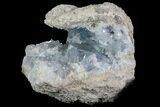 Blue Celestine (Celestite) Crystal Geode - Madagascar #70828-1